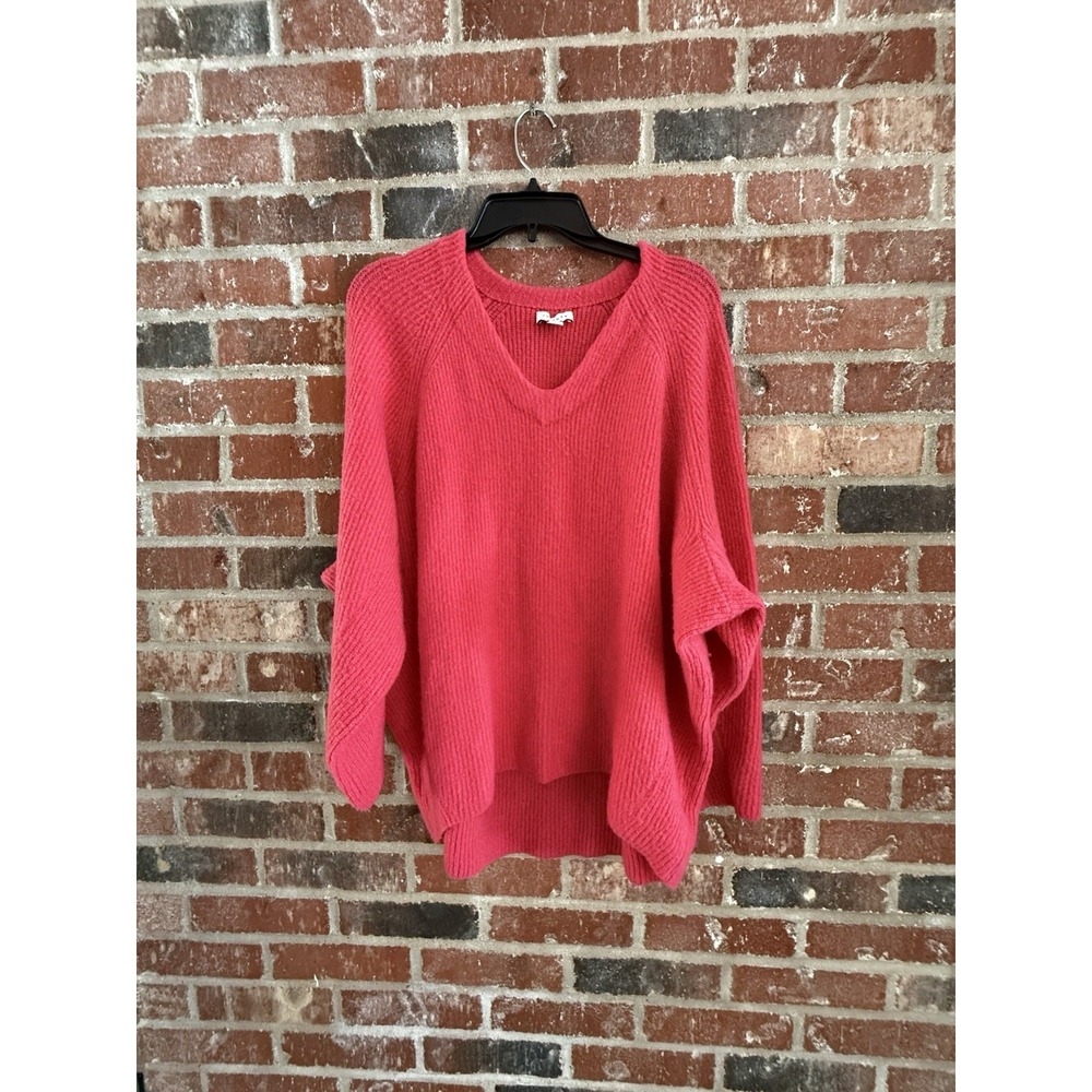 TopShop Hot Pink Knit Sweater Size 10